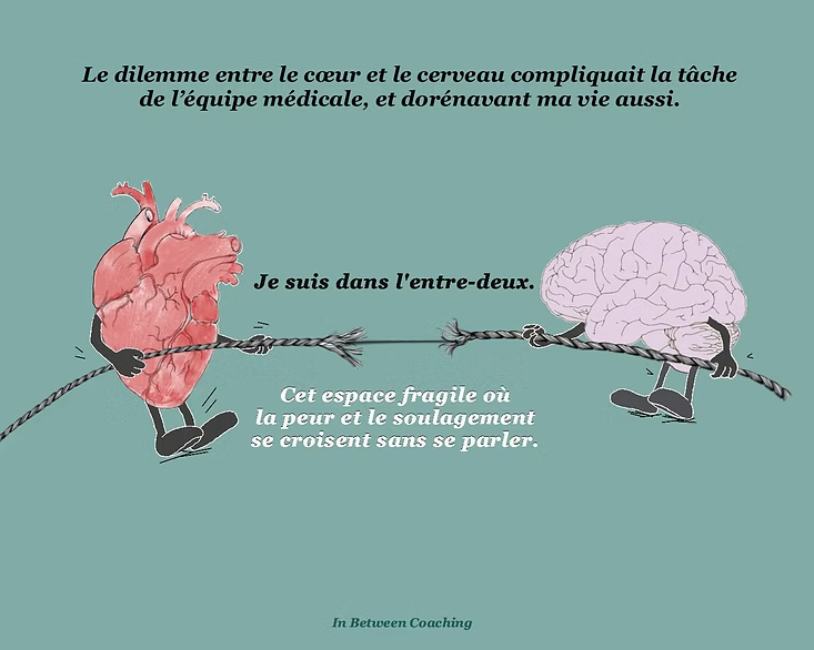 La sortie, entre peur et soulagement